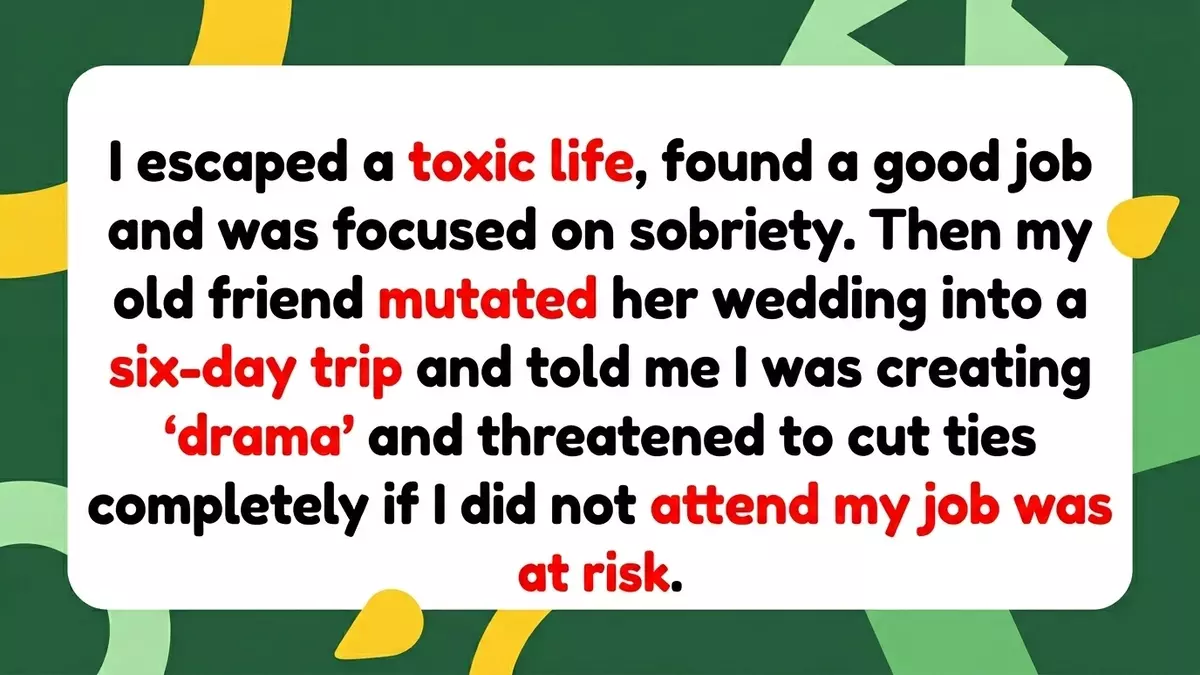 Career Before Clashes: Woman Faces Ultimatum Over Six-Day Wedding Getaway