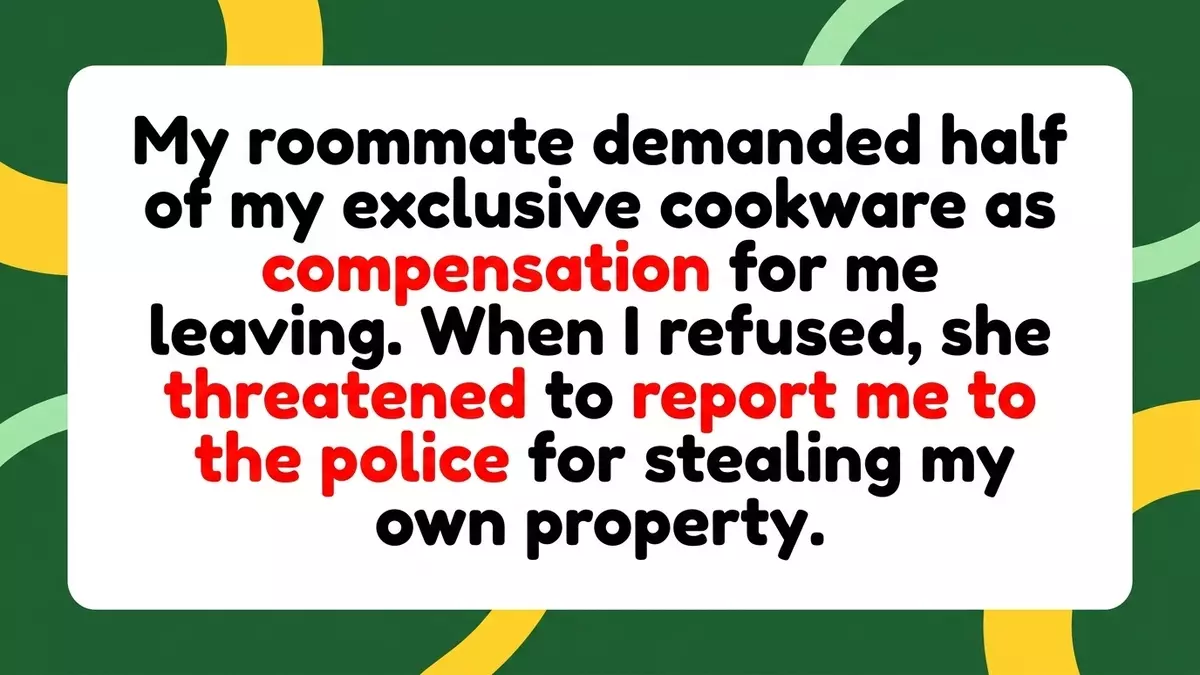 Roommate Demands Half of Woman’s High-End Kitchenware as ‘Compensation’ for Moving Out